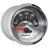 GAUGE, OIL TEMP, 2 1/16in, 300?F, ELEC, AMERICAN MUSCLE
