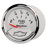 GAUGE, FUEL LEVEL, 2 1/16in, 240OE TO 33OF, ELEC, CHEVROLET HERITAGE BOWTIE