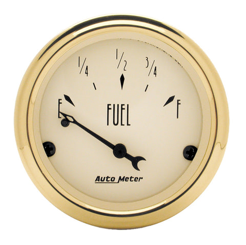 GAUGE, FUEL LEVEL, 2 1/16in, 0OE TO 90OF, ELEC, GOLDEN OLDIES