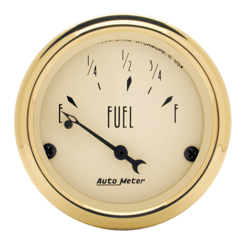 GAUGE, FUEL LEVEL, 2 1/16in, 73OE TO 10OF, ELEC, GOLDEN OLDIES