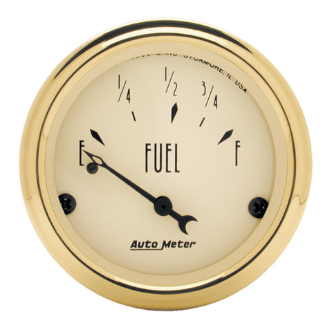 GAUGE, FUEL LEVEL, 2 1/16in, 73OE TO 10OF, ELEC, GOLDEN OLDIES