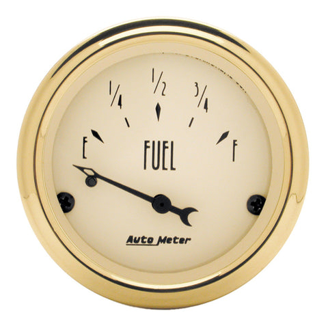 GAUGE, FUEL LEVEL, 2 1/16in, 0OE TO 30OF, ELEC, GOLDEN OLDIES