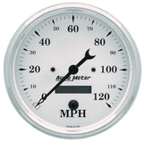 GAUGE KIT, 2 PC., QUAD & SPEEDOMETER, 5in, OLD TYME WHITE