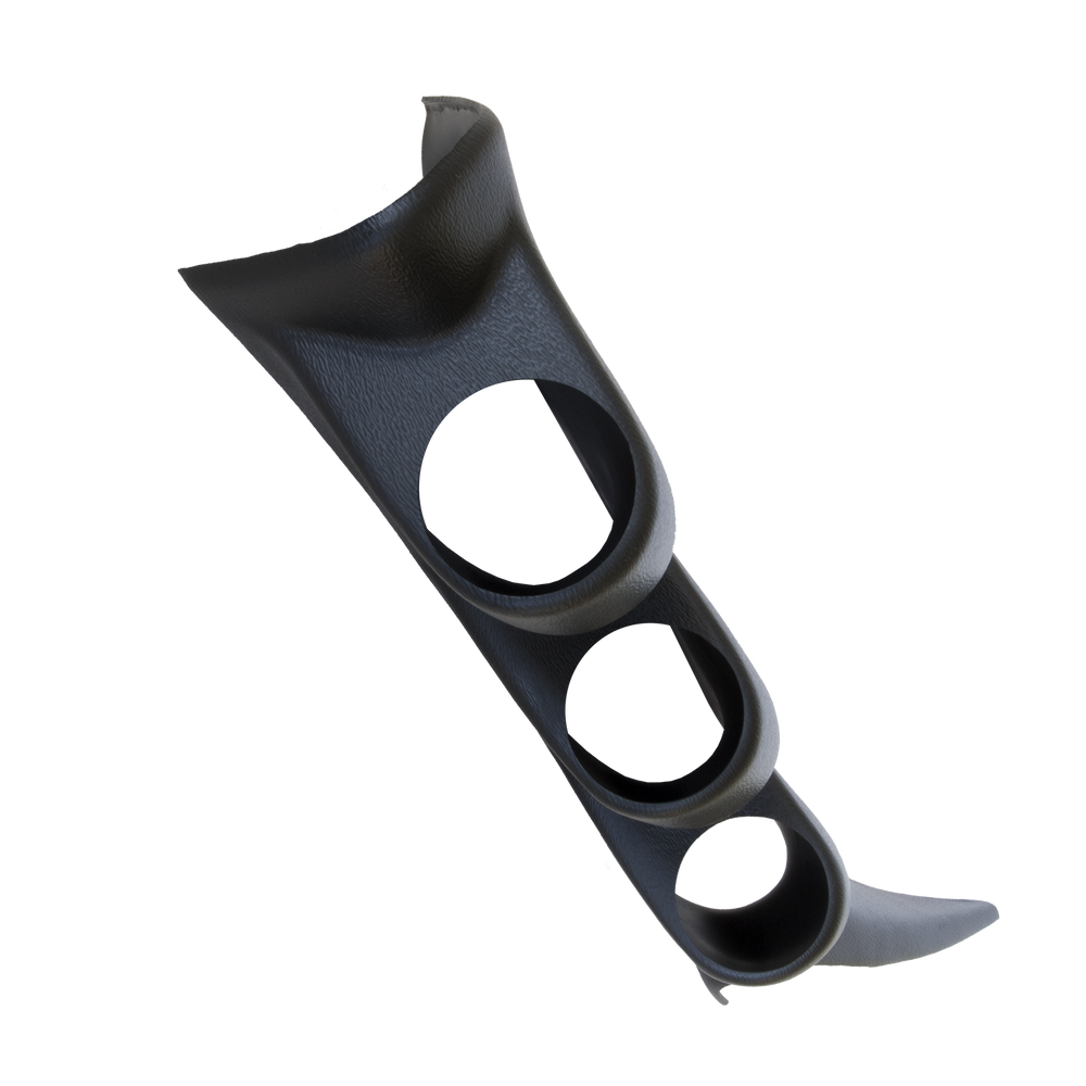 GAUGE MOUNT, A-PILLAR W/SPKR, FULL, TRIPLE, 2 1/16in, SILVERADO/SIERRA 99-07