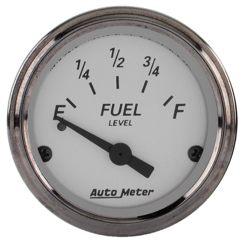 GAUGE, FUEL LEVEL, 2 1/16in, 0OE TO 30OF, ELEC, AMERICAN PLATINUM