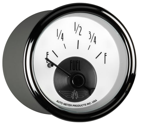 GAUGE, FUEL LEVEL, 2 1/16in, 0OE TO 90OF, ELEC, PRESTIGE PEARL