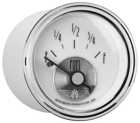GAUGE, FUEL LEVEL, 2 1/16in, 240OE-33OF, ELEC, PRESTIGE PEARL