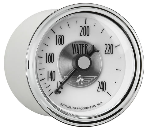 GAUGE, WATER TEMP, 2 1/16in, 240?F, MECH, PRESTIGE PEARL