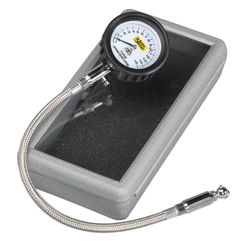 GAUGE, TIRE PRESSURE, 0-15PSI, ANALOG