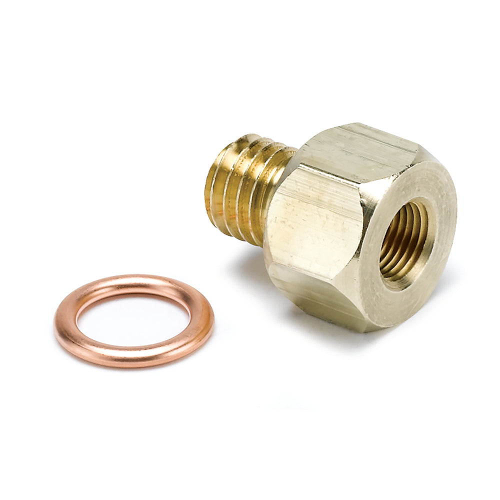 FITTING, ADAPTER, METRIC, M12X1.75 MALE TO 1/8in NPTF FEMALE, BRASS