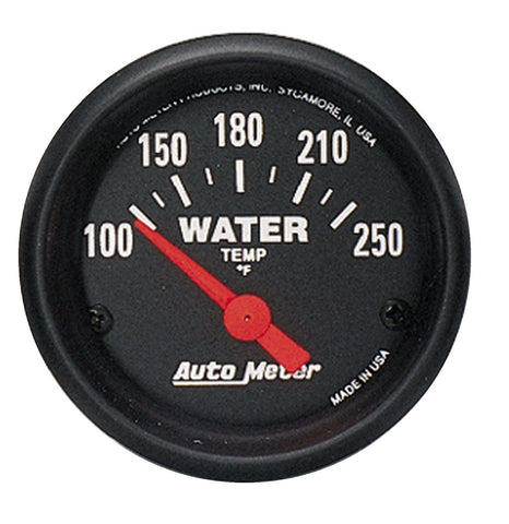 GAUGE, WATER TEMP, 2 1/16in, 100-250?F, ELECTRIC, Z-SERIES