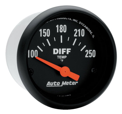 GAUGE, DIFFERENTIAL TEMP, 2 1/16in, 100-250?F, ELECTRIC, Z-SERIES