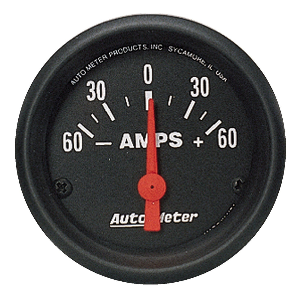 GAUGE, AMMETER, 2 1/16in, 60A, ELECTRIC, Z-SERIES