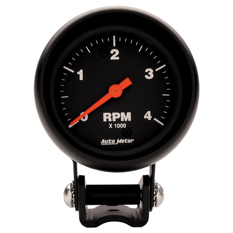 GAUGE, TACHOMETER, 2 5/8in, 4K RPM, PEDESTAL, Z-SERIES