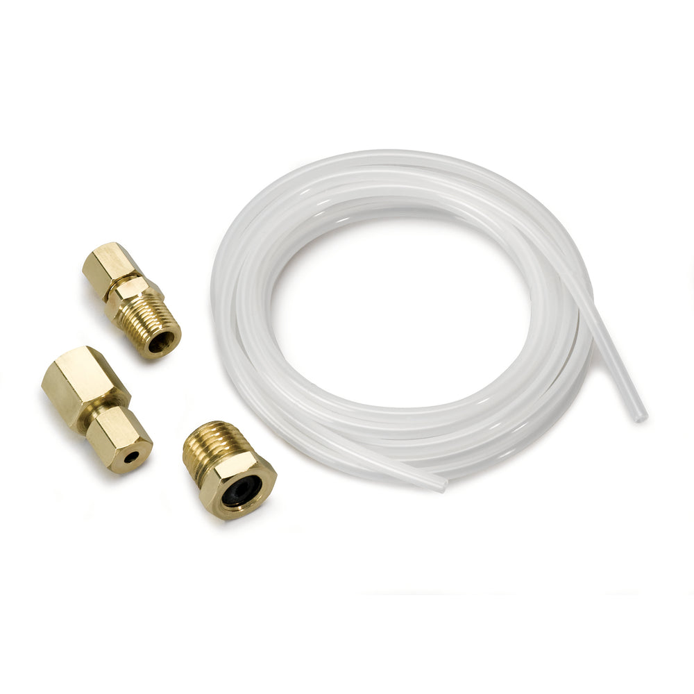TUBING, NYLON, 1/8in, 10FT. LENGTH, INCL. 1/8in NPTF BRASS COMPRESSION FITTINGS