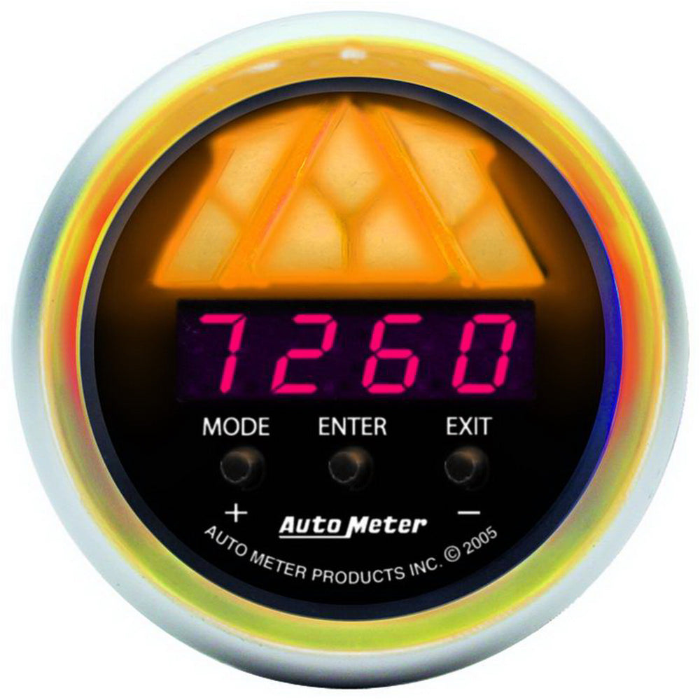 GAUGE, TACHOMETER, DIGITAL RPM W/ LED SHIFT LIGHT, SPORT-COMP