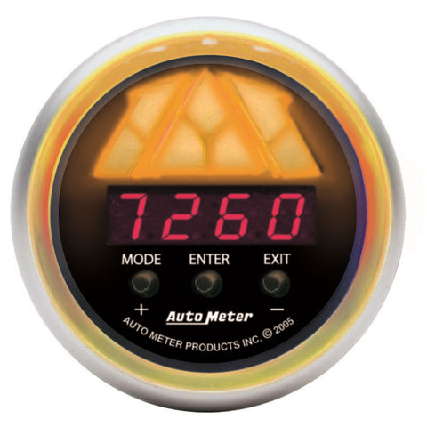 GAUGE, SHIFT LIGHT, DIG RPM W/ MULTI-COLOR LED LIGHT&PLAYBK, DPSS LVL 3, SC