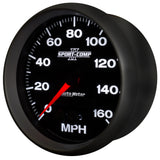 GAUGE, SPEEDOMETER, 5in, 160MPH, GPS, SPORT-COMP II