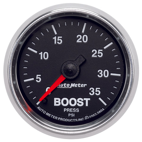 GAUGE, BOOST, 2 1/16in, 35PSI, MECHANICAL, GS