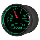 GAUGE, VAC/BOOST, 2 1/16in, 30INHG-20PSI, MECHANICAL, GS