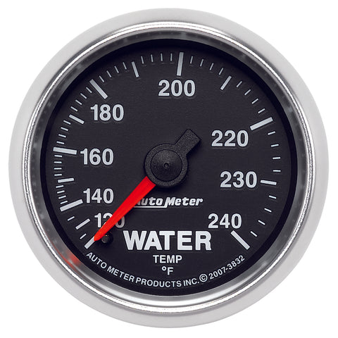 GAUGE, WATER TEMP, 2 1/16in, 120-240?F, MECHANICAL, GS