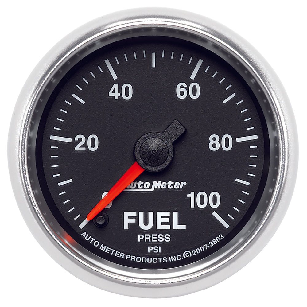 GAUGE, FUEL PRESSURE, 2 1/16in, 100PSI, DIGITAL STEPPER MOTOR, GS