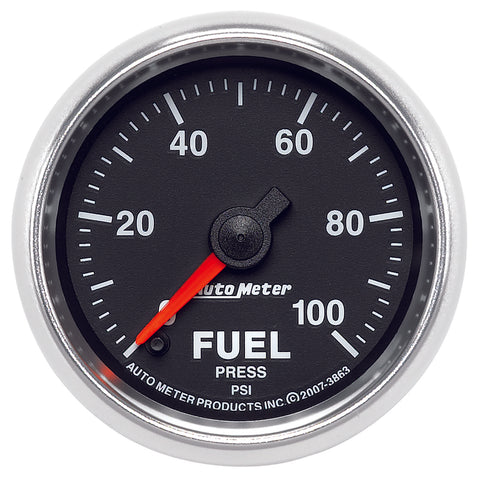 GAUGE, FUEL PRESSURE, 2 1/16in, 100PSI, DIGITAL STEPPER MOTOR, GS