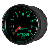 GAUGE, NITROUS PRESSURE, 2 1/16in, 1600PSI, DIGITAL STEPPER MOTOR, GS