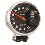 GAUGE, TACHOMETER, 5in, 10K RPM, PEDESTAL W/ INT. SHIFT-LITE, SPORT-COMP