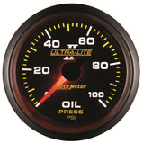 GAUGE, OIL PRESSURE, 2 1/16in, 100PSI, MECHANICAL, ULTRA-LITE II