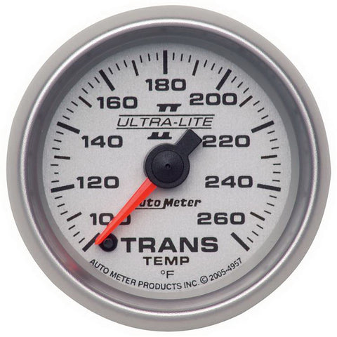 GAUGE, TRANSMISSION TEMP, 2 1/16in, 100-260?F, DIGITAL STEPPER MTR, ULTRA-LITE II