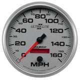 GAUGE, SPEEDOMETER, 5in, 160MPH, ELEC. PROGRAMMABLE, ULTRA-LITE II