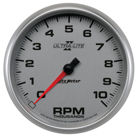 GAUGE, TACHOMETER, 5in, 10K RPM, IN-DASH, ULTRA-LITE II