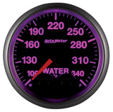 GAUGE, WATER TEMP, 2 1/16in, 340?F, STEPPER MOTOR W/PEAK & WARN, ELITE
