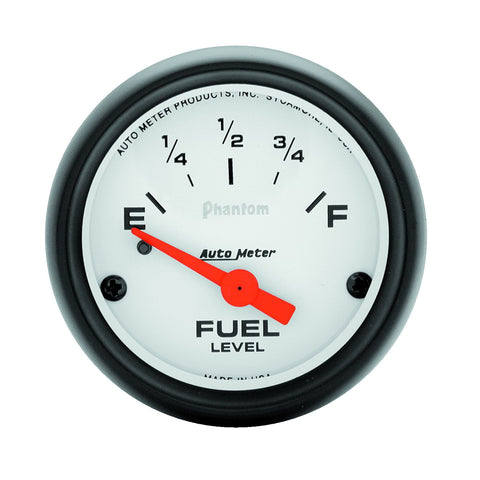 GAUGE, FUEL LEVEL, 2 1/16in, 240OE TO 33OF, ELEC, PHANTOM