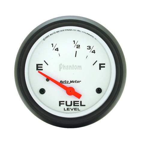 GAUGE, FUEL LEVEL, 2 5/8in, 73OE TO 10OF, ELEC, PHANTOM