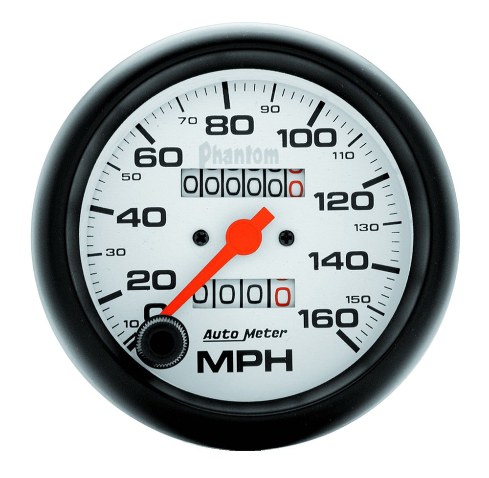 GAUGE, SPEEDOMETER, 3 3/8in, 160MPH, MECHANICAL, PHANTOM