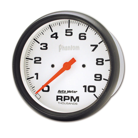 GAUGE, TACHOMETER, 5in, 10K RPM, IN-DASH, PHANTOM