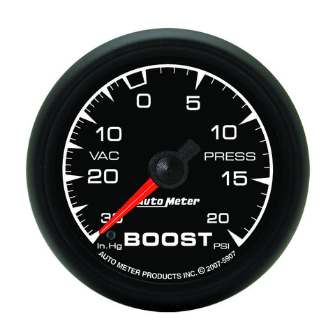 GAUGE, VAC/BOOST, 2 1/16in, 30INHG-20PSI, MECHANICAL, ES