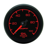 GAUGE, OIL PRESSURE, 2 1/16in, 100PSI, MECHANICAL, ES