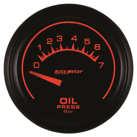 GAUGE, OIL PRESSURE, 2 1/16in, 7 BAR, ELECTRIC, ES