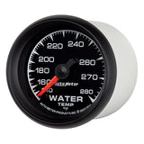 GAUGE, WATER TEMP, 2 1/16in, 140-280?F, MECHANICAL, ES