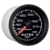 GAUGE, WATER TEMP, 2 1/16in, 140-280?F, MECHANICAL, ES