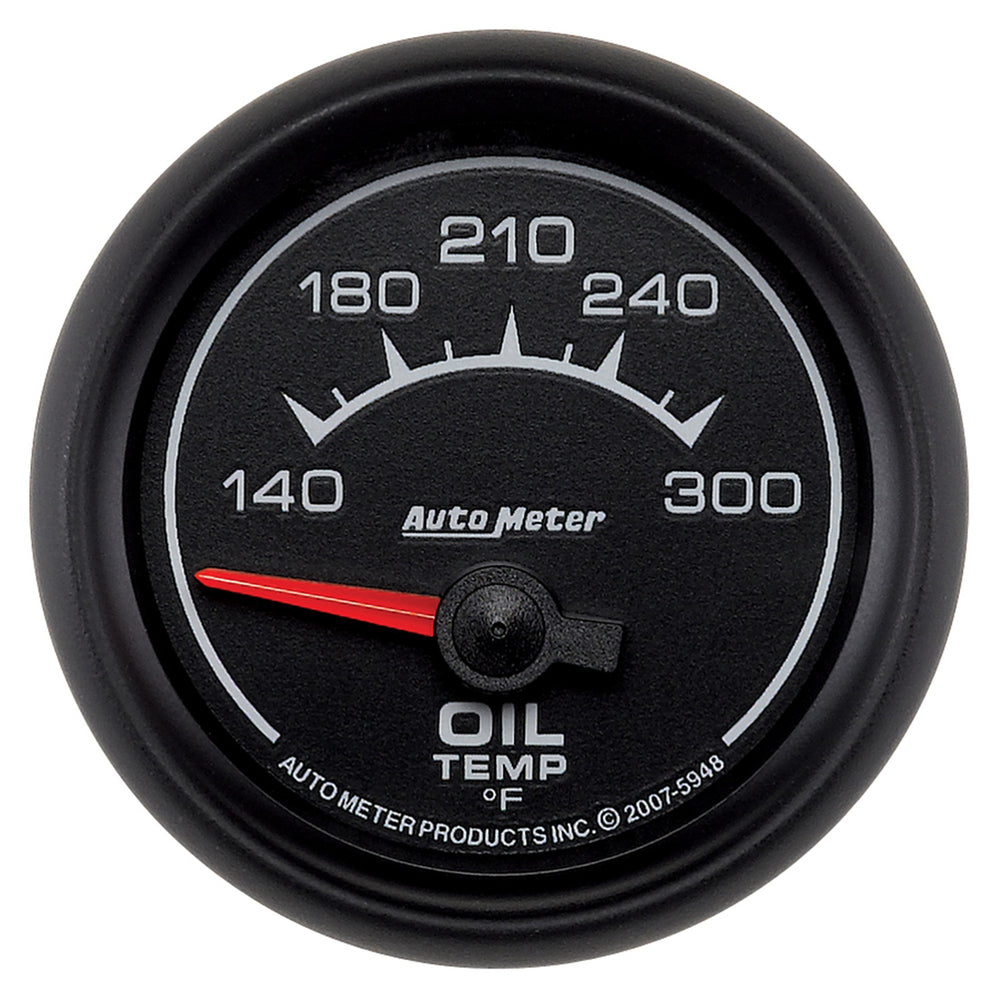 GAUGE, OIL TEMP, 2 1/16in, 140-300?F, ELECTRIC, ES