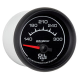 GAUGE, OIL TEMP, 2 1/16in, 140-300?F, ELECTRIC, ES