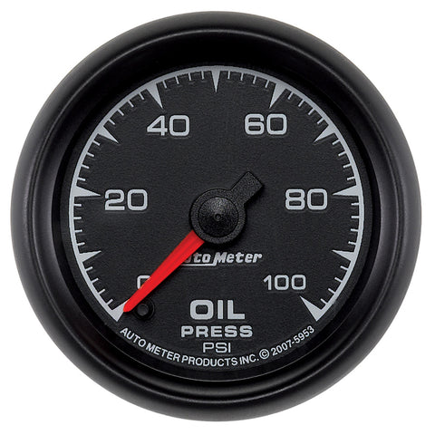 GAUGE, OIL PRESSURE, 2 1/16in, 100PSI, DIGITAL STEPPER MOTOR, ES