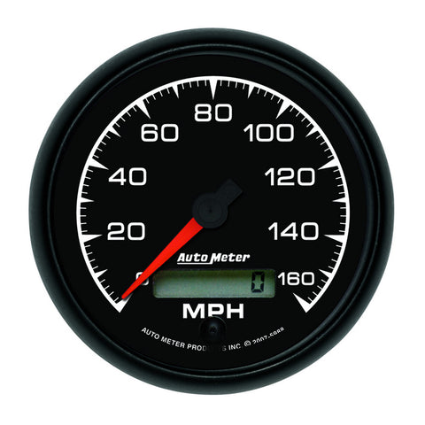 GAUGE, SPEEDOMETER, 3 3/8in, 160MPH, ELEC. PROGRAMMABLE, ES