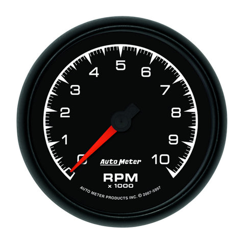 GAUGE, TACHOMETER, 3 3/8in, 10K RPM, IN-DASH, ES