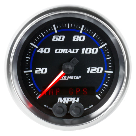 GAUGE, SPEEDOMETER, 3 3/8in, 140MPH, GPS, COBALT