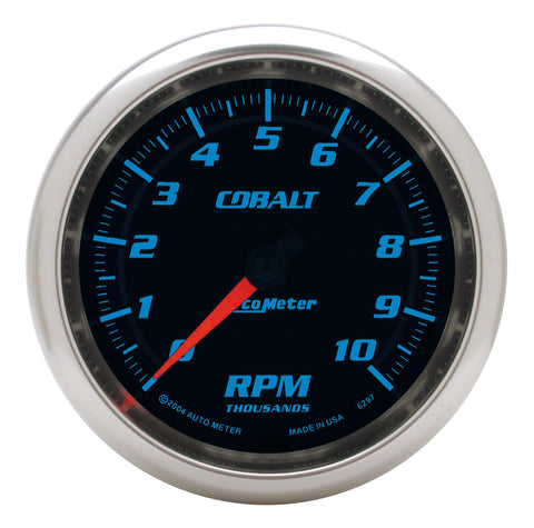 GAUGE, TACHOMETER, 3 3/8in, 10K RPM, IN-DASH, COBALT